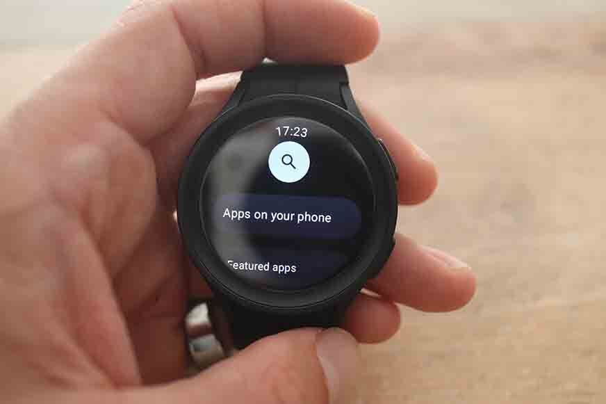 Опции установки дополнительных приложений на Samsung Galaxy Watch 5.